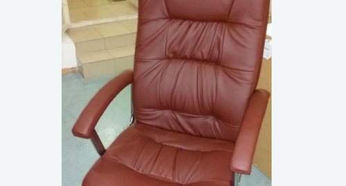 Обтяжка офисного кресла. Козьмодемьянск