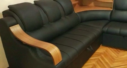 Перетяжка кожаного дивана. Козьмодемьянск